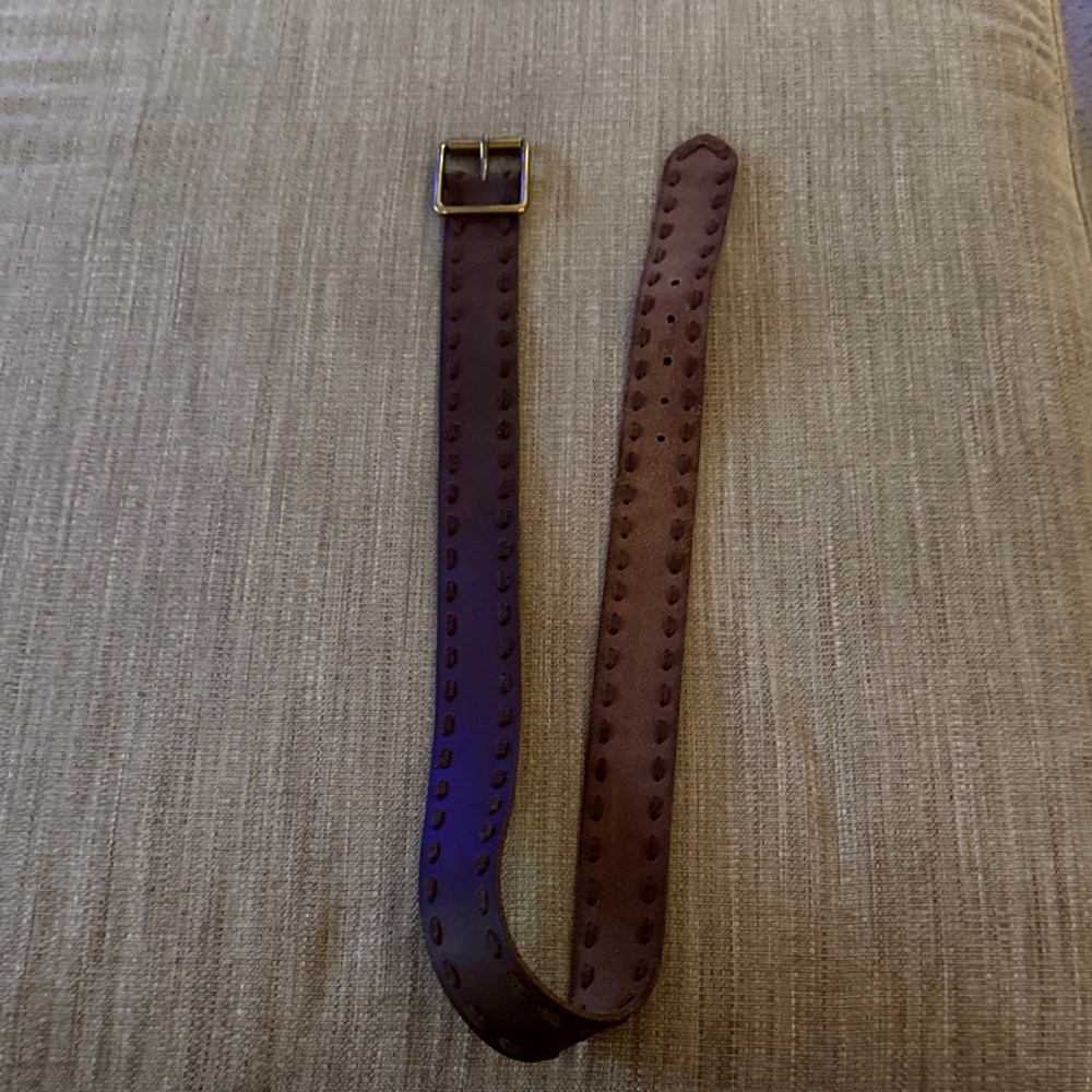 Lucky Brand Brown Leather Belt